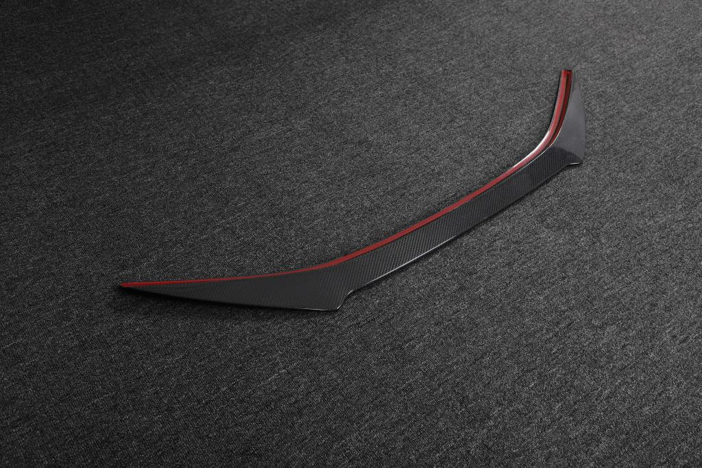 Lexus RCF Base Coupe 2-Door 2015-2018 Rear Trunk Spoiler Carbon Fiber-Ahacarbon