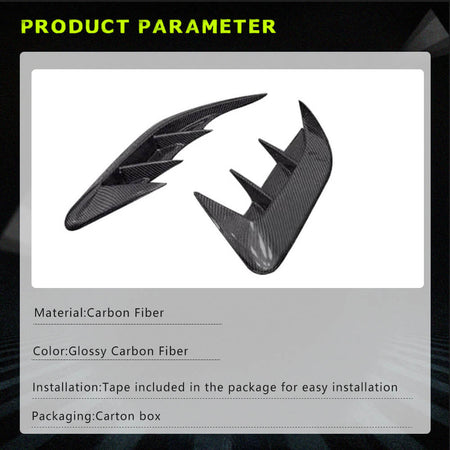 Lexus RX Series RX350 Sport Utility 4-Door 2023+ Rear Bumper Splitters Carbon Fiber-Ahacarbon