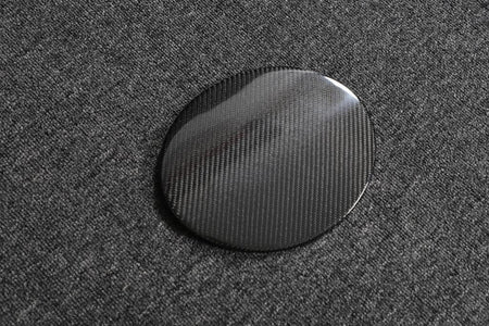 Maserati GTS GranTurismo Base Convertible Coupe 2-Door 2007-2016 Fuel Oil Tank Cover Carbon Fiber-Ahacarbon