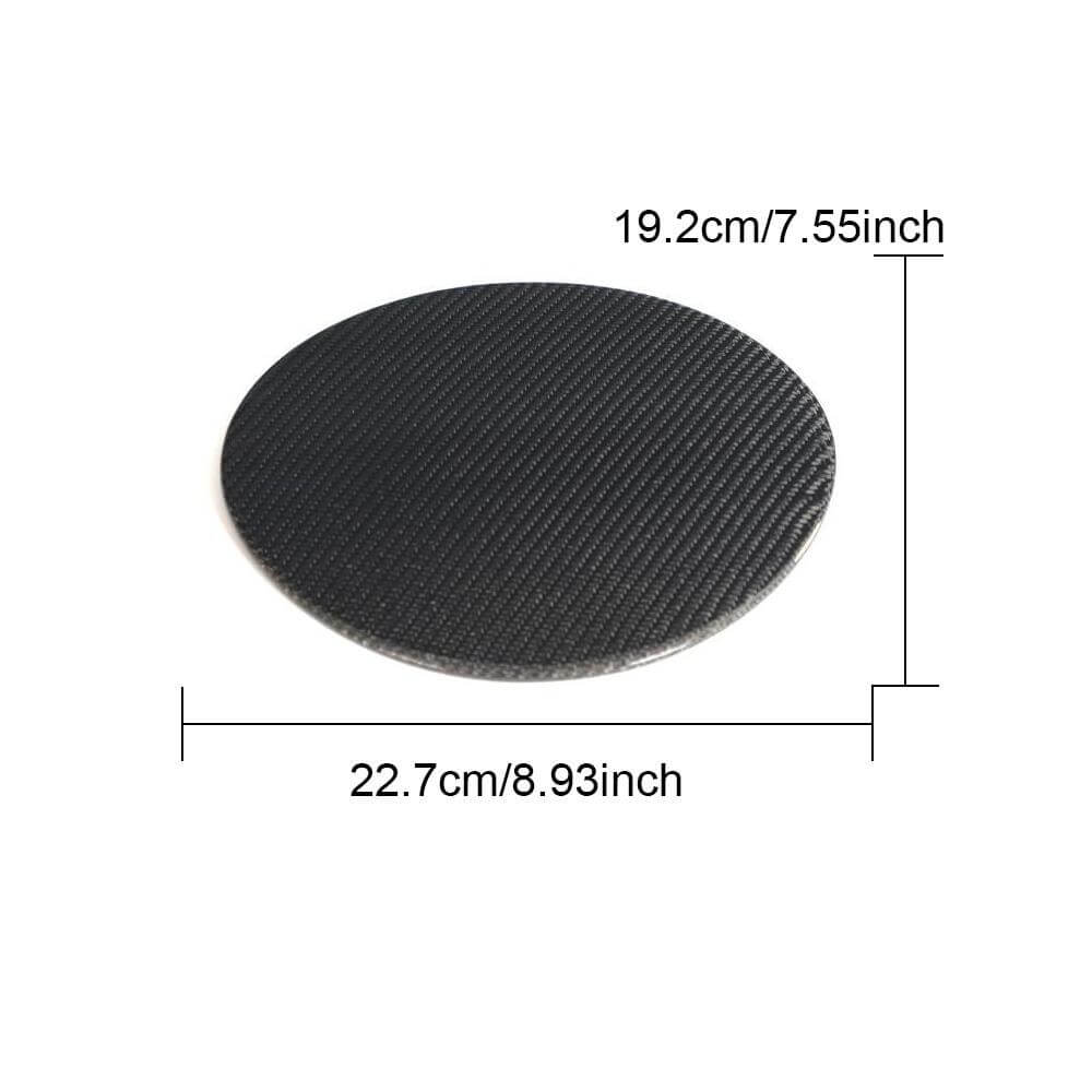 Maserati GTS GranTurismo Base Convertible Coupe 2-Door 2007-2016 Fuel Oil Tank Cover Carbon Fiber-Ahacarbon