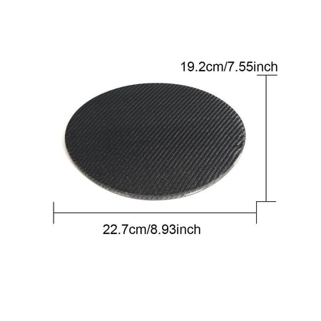 Maserati GTS GranTurismo Base Convertible Coupe 2-Door 2007-2016 Fuel Oil Tank Cover Carbon Fiber-Ahacarbon