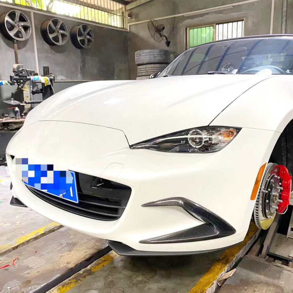 Mazda MX-5 MX5 2022+ Front Bumper Vents Carbon Fiber-Ahacarbon