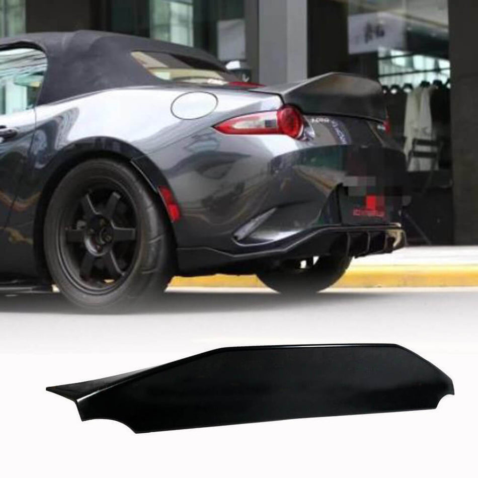 Mazda MX5 MX-5 2022+ Rear Trunk Spoiler Black PU-Ahacarbon