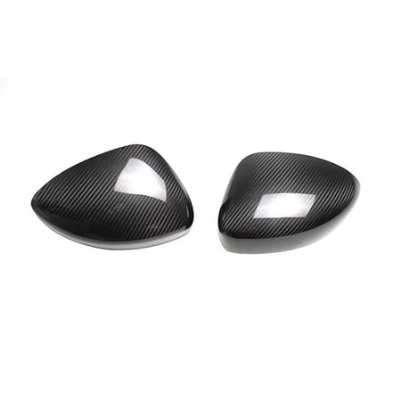 Mazda MX5 Miata ND 2016-2024 Add-on Mirror Covers Dry Carbon Fiber-Ahacarbon