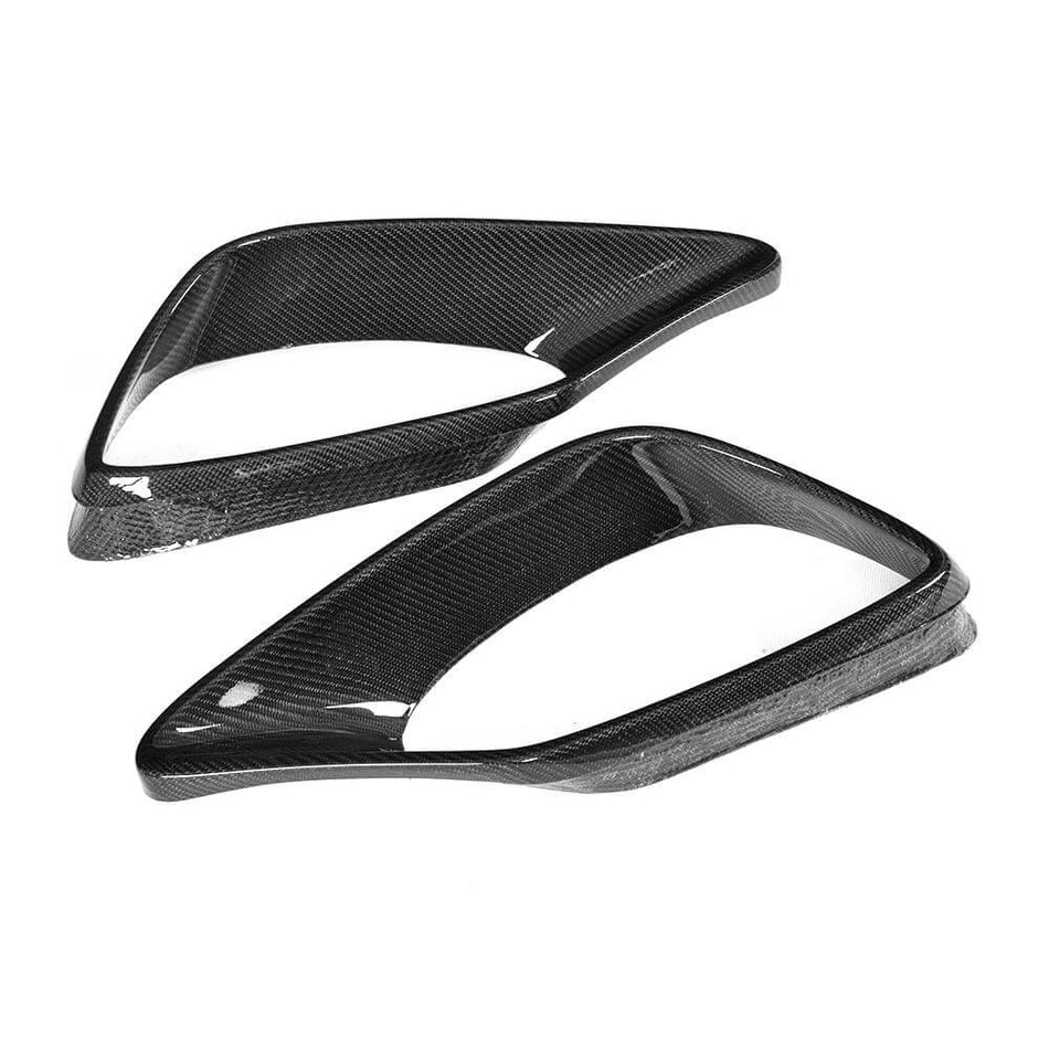 Mecerdes Benz S-class W222 AMG facelift 2016-2018 Front Bumper Vents Carbon Fiber-Ahacarbon