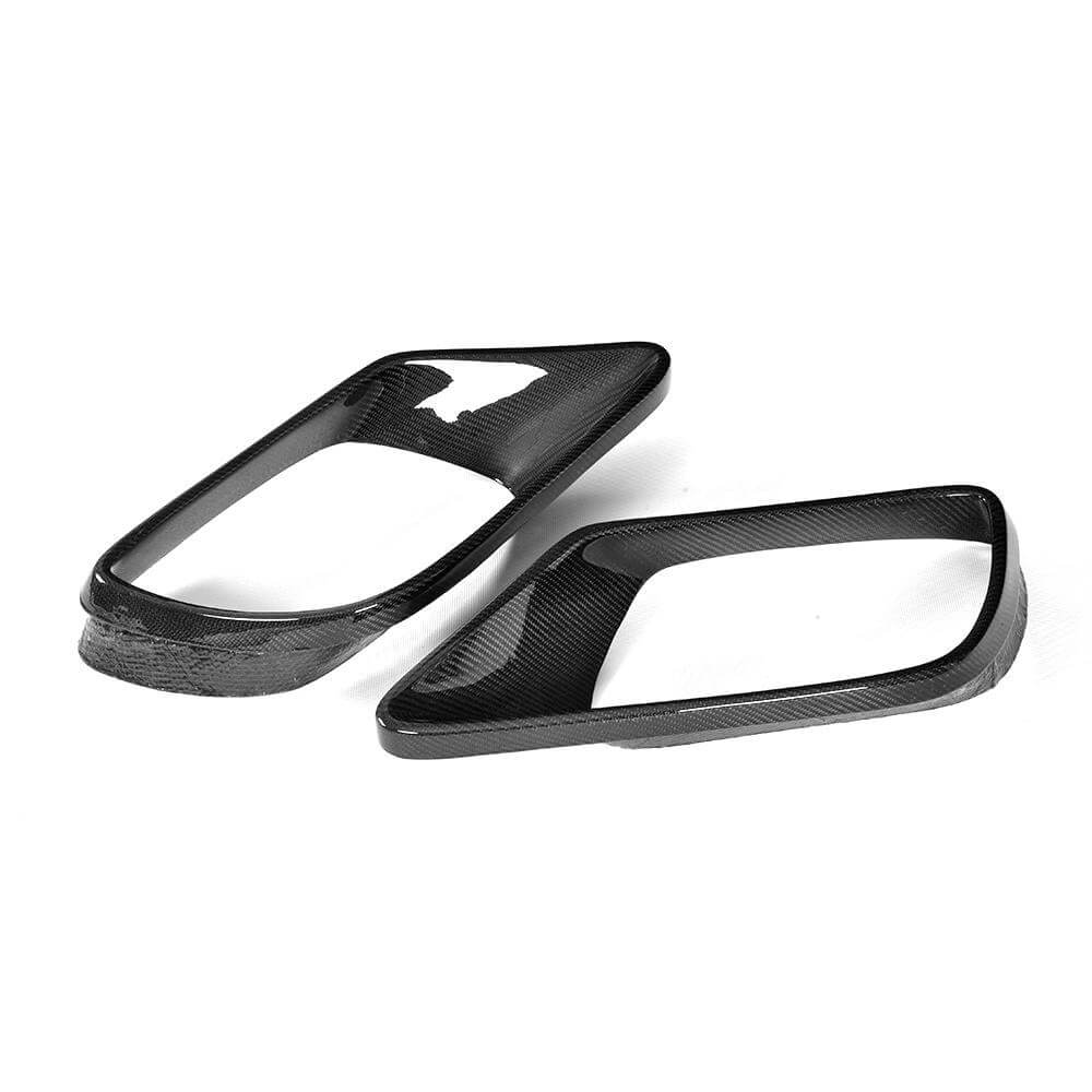Mecerdes Benz S-class W222 AMG facelift 2016-2018 Front Bumper Vents Carbon Fiber-Ahacarbon