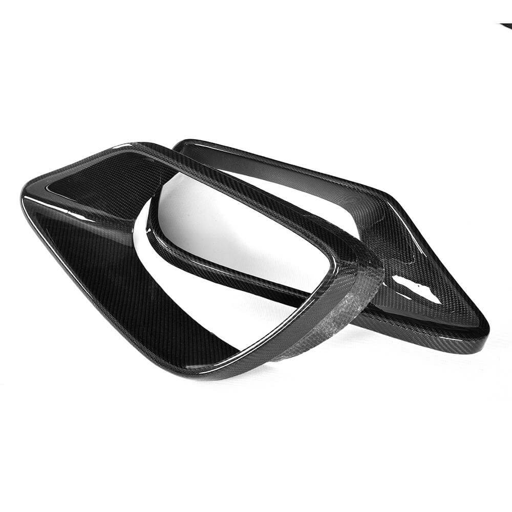 Mecerdes Benz S-class W222 AMG facelift 2016-2018 Front Bumper Vents Carbon Fiber-Ahacarbon