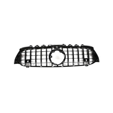 Mercedes-Benz A Class W177 A200 A220 A250 A35 AMG 2019-2020 Front Grille Glossy Black ABS-Ahacarbon
