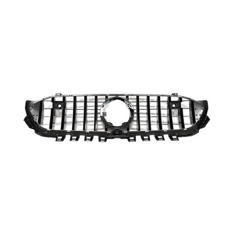 Mercedes-Benz A Class W177 A200 A220 A250 A35 AMG 2019-2020 Front Grille Glossy Black ABS-Ahacarbon