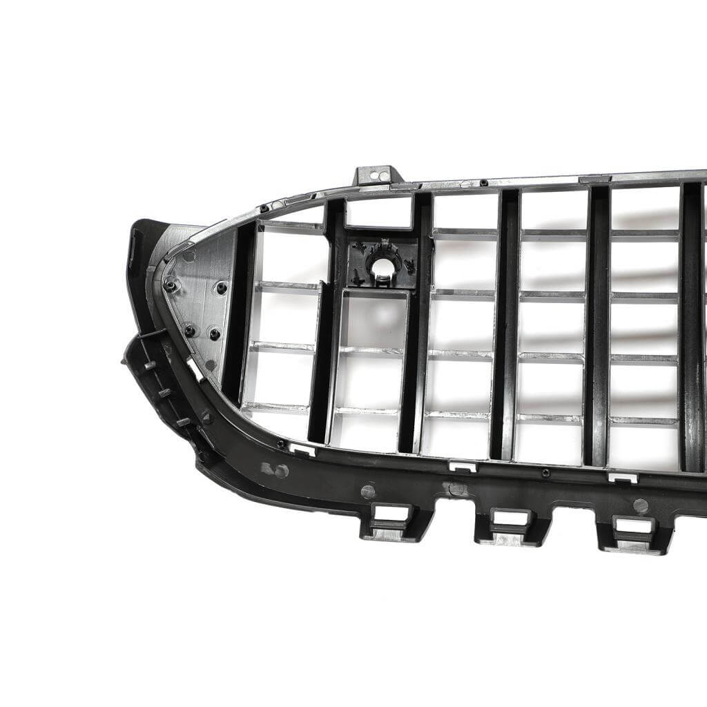 Mercedes-Benz A Class W177 A200 A220 A250 A35 AMG 2019-2020 Front Grille Glossy Black ABS-Ahacarbon