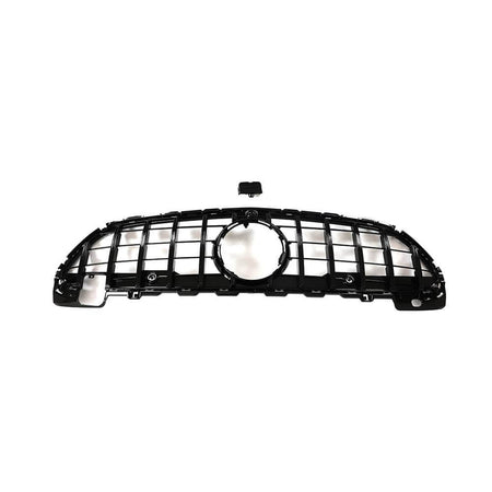 For Mercedes-Benz C-Class w206 C200 C300 2022-2023 Glossy Black Front Grille Frame Bumper Grill Outline Trim Decoration Emblem-Ahacarbon