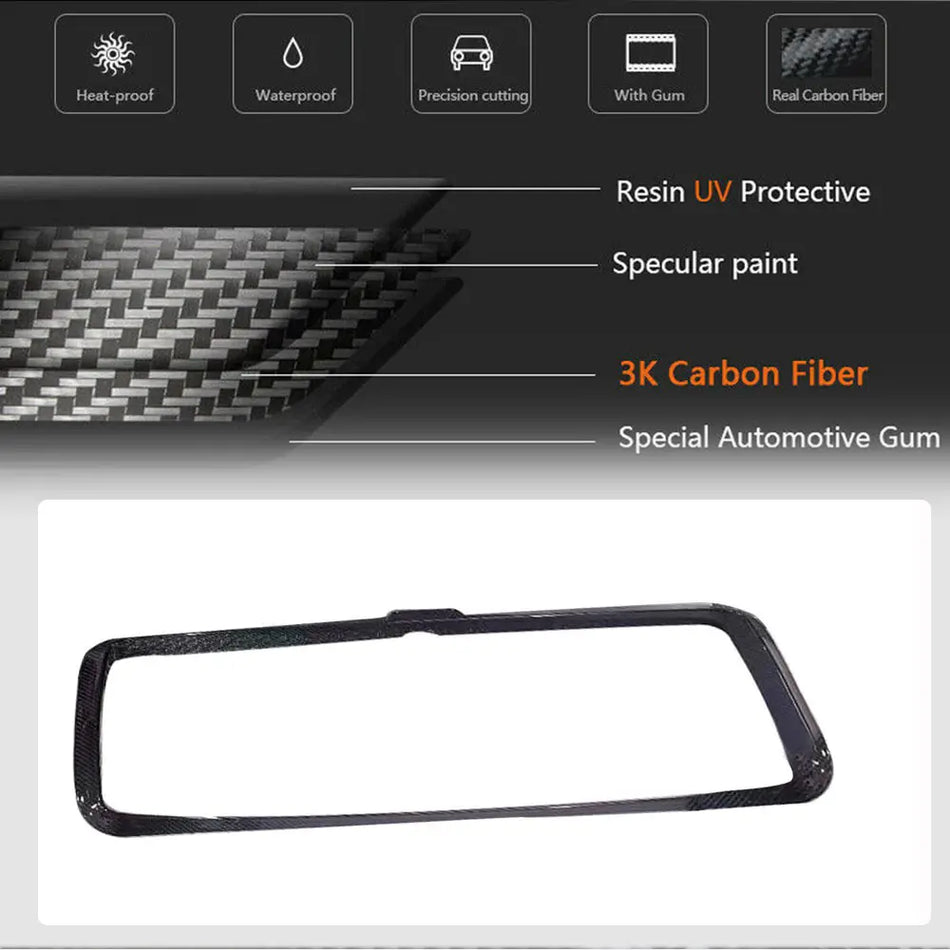 Mercedes-Benz G Class W464 G500 G550 Sport Utility 4-Door 2019-2023 Front Grille Dry Carbon Fiber-Ahacarbon