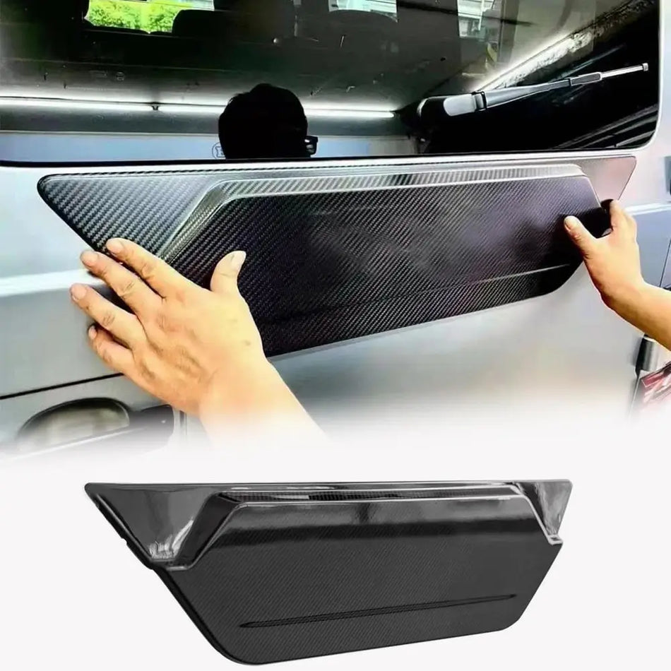 Mercedes-Benz G Class W464 G500 G550 Sport Utility 4-Door 2019-2023 Rear Tail Door Guard Dry Carbon Fiber-Ahacarbon
