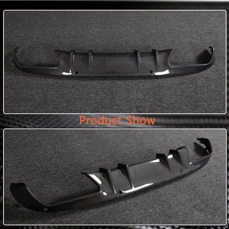 Mercedes Benz C Class W205 C160 C180 C200 C300 Base Sedan 4Door 2015-2019 Rear Bumper Diffuser Carbon Fiber-Ahacarbon