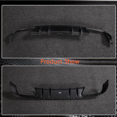 Mercedes Benz C Class W205 C160 C180 C200 C300 Base Sedan 4Door 2015-2019 Rear Bumper Diffuser Carbon Fiber-Ahacarbon