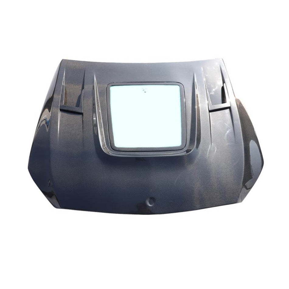 Mercedes Benz C Class W205 C205 A205 C63 S AMG 2Door 4Door 15-21 Engine Bonnet Hood Cover Carbon Fiber-Ahacarbon