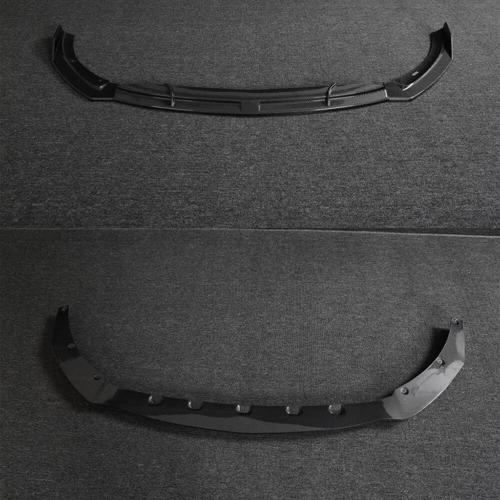 Mercedes Benz CLA45 AMG Sedan 4-Door 2020+ Front Bumper Lip Carbon Fiber-Ahacarbon