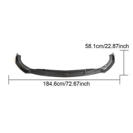 Mercedes Benz CLA45 AMG Sedan 4-Door 2020+ Front Bumper Lip Carbon Fiber-Ahacarbon