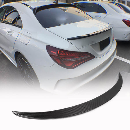 Mercedes Benz CLA Class (W117) C117 2013-2019 Rear Trunk Spoiler Carbon Fiber-Ahacarbon
