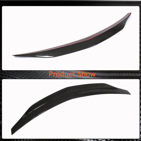 Mercedes Benz E Class (W207) C207 Coupe 2009-2016 Rear Trunk Spoiler Carbon Fiber-Ahacarbon