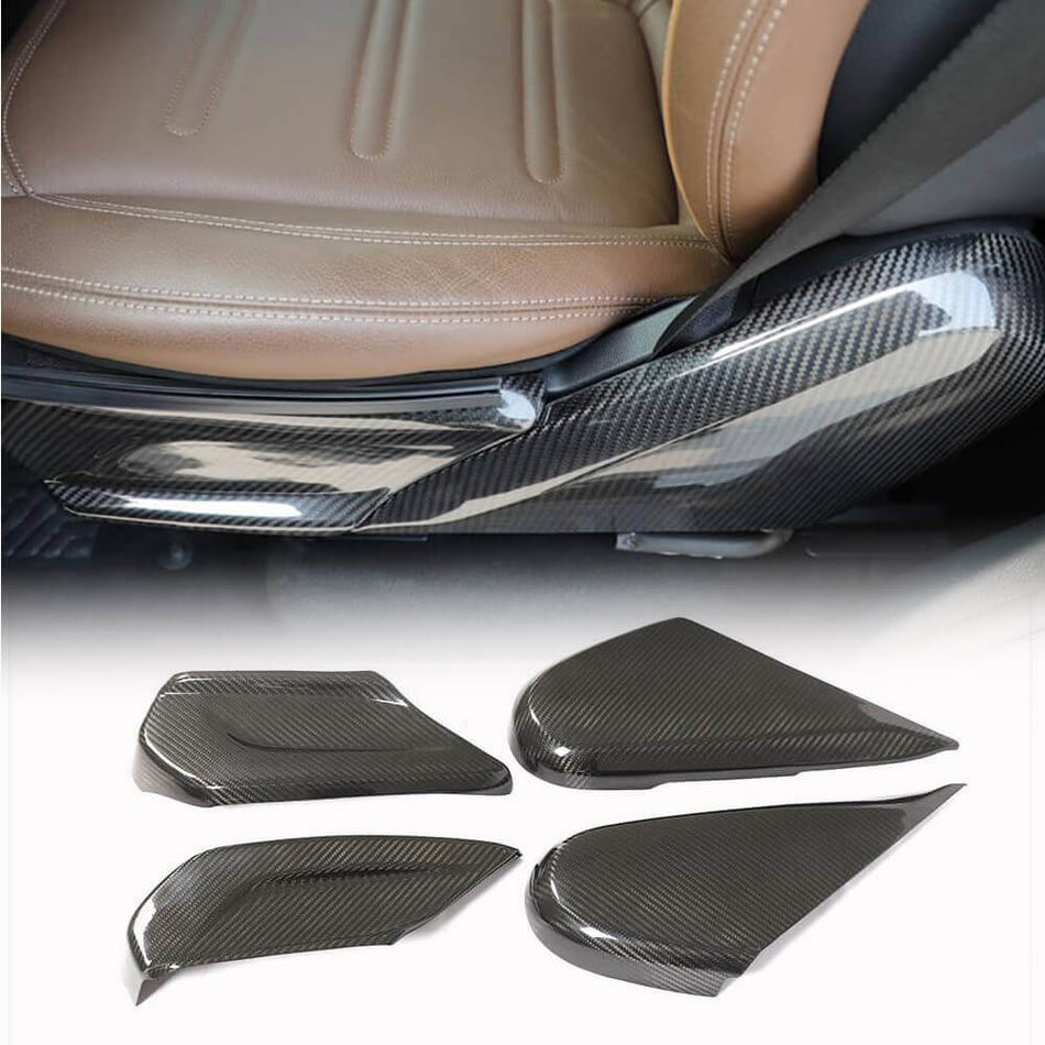 Mercedes Benz G Class W463 2019UP Seat Covers Dry Carbon Fiber-Ahacarbon
