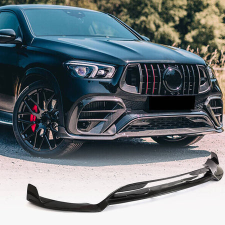 Mercedes Benz GLE Class GLE63 AMG 2021-2023 Front Bumper Lip Carbon Fiber-Ahacarbon