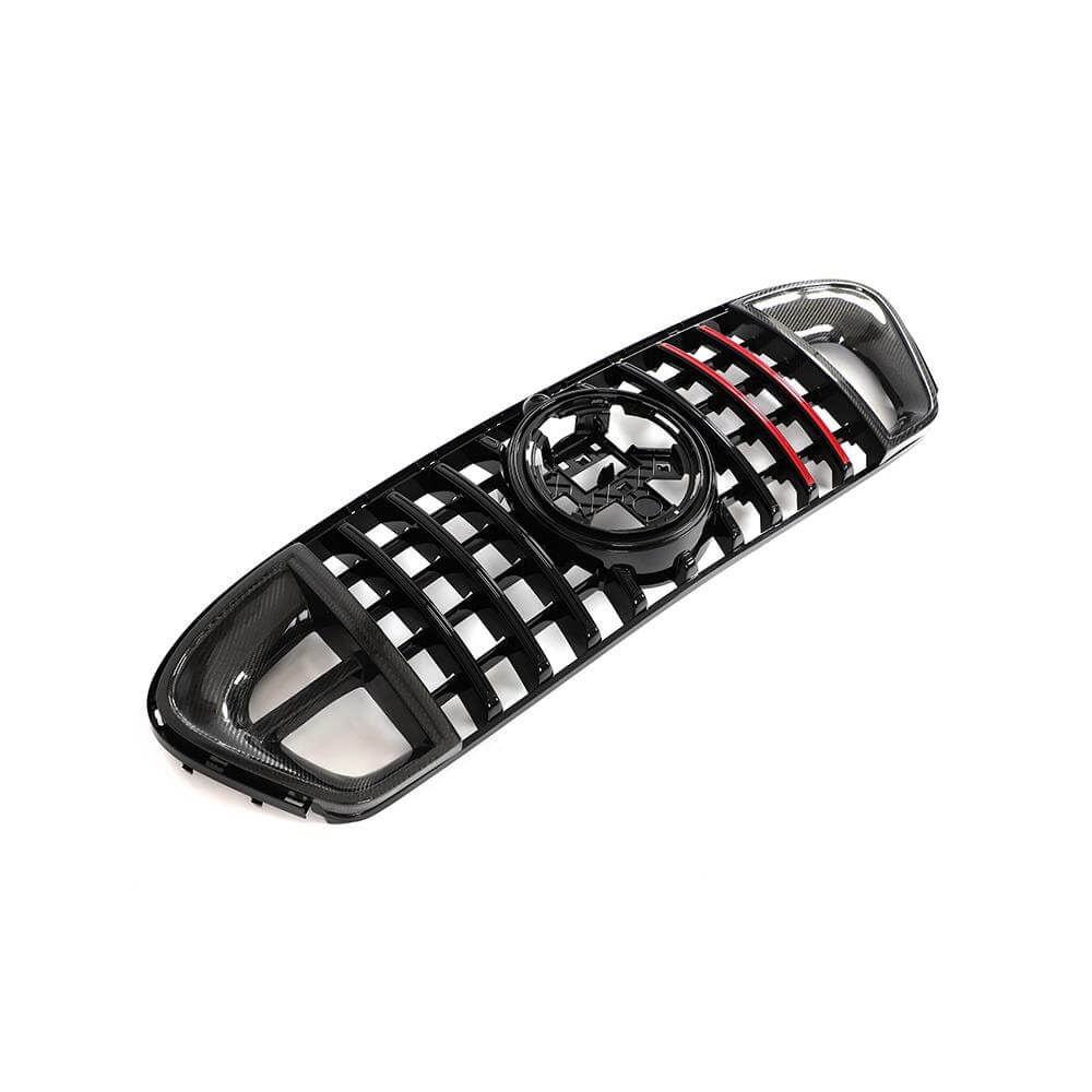 Mercedes Benz GLE Class W167 C167 GLE63 AMG 2021-2023 Front Grille Carbon Fiber-Ahacarbon