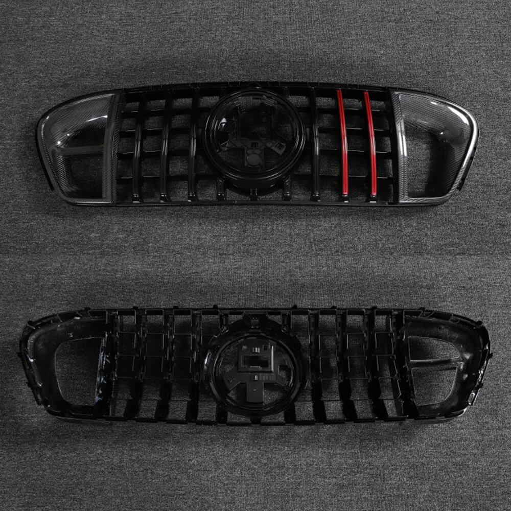 Mercedes Benz GLE Class W167 C167 GLE63 AMG 2021-2023 Front Grille Carbon Fiber-Ahacarbon
