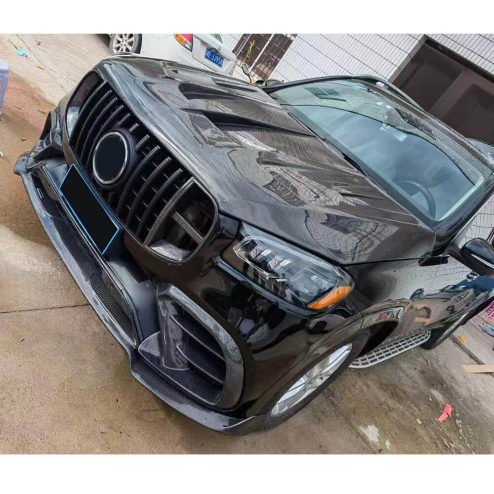 Mercedes Benz GLS63 X167 AMG 2020-2025 Fog light Lamp Cover Carbon Fiber-Ahacarbon