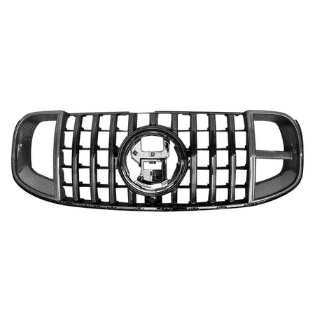 Mercedes Benz GLS63 X167 AMG 2020-2025 Front Grille Carbon Fiber-Ahacarbon