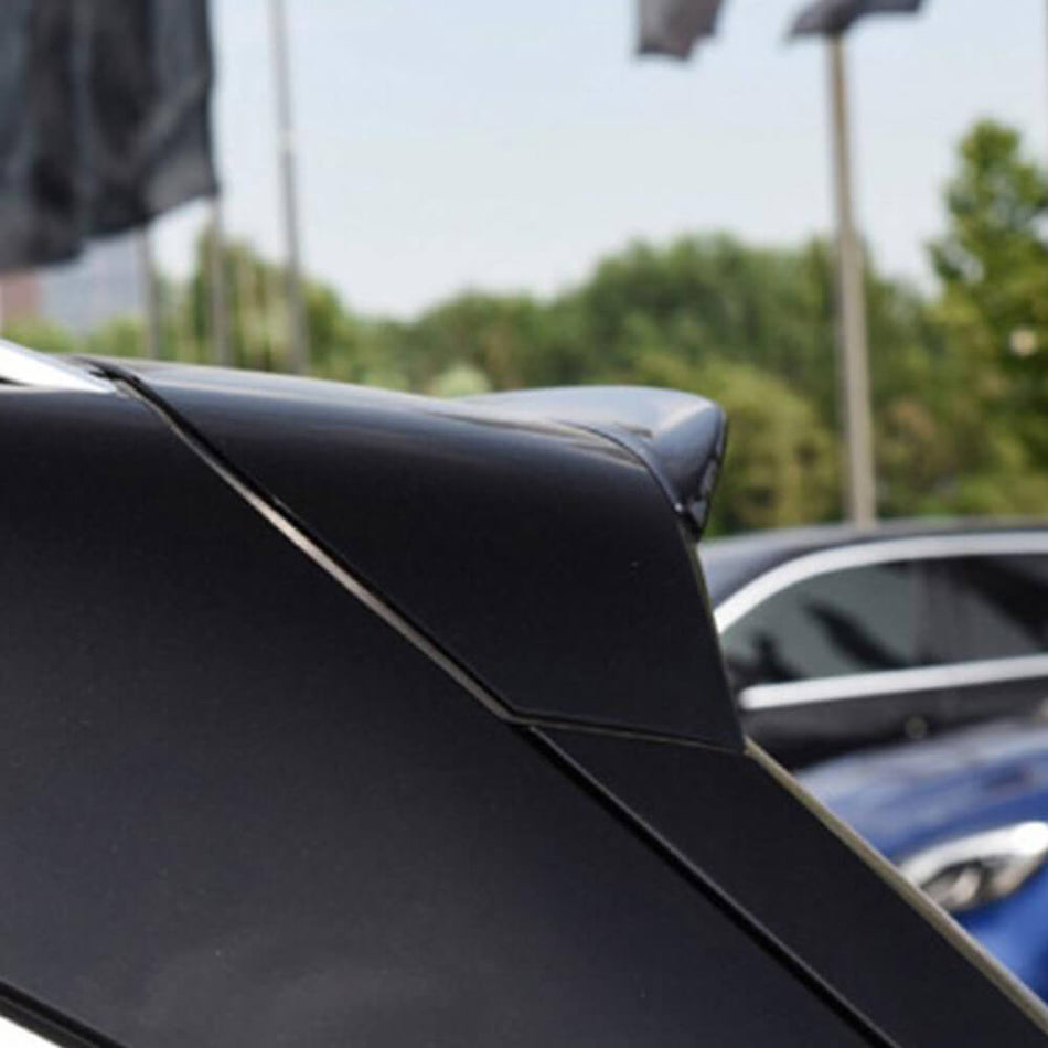 Mercedes Benz GLC X253 GLC200 GLC43 GLC63 AMG 2016-2022 Rear Roof Spoiler Glossy Black ABS-Ahacarbon