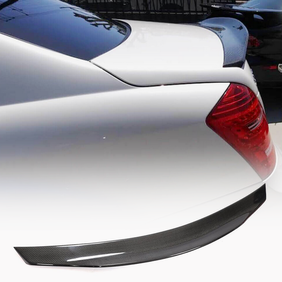 Mercedes Benz S Class W221 2008-2013 Rear Trunk Spoiler Carbon Fiber-Ahacarbon