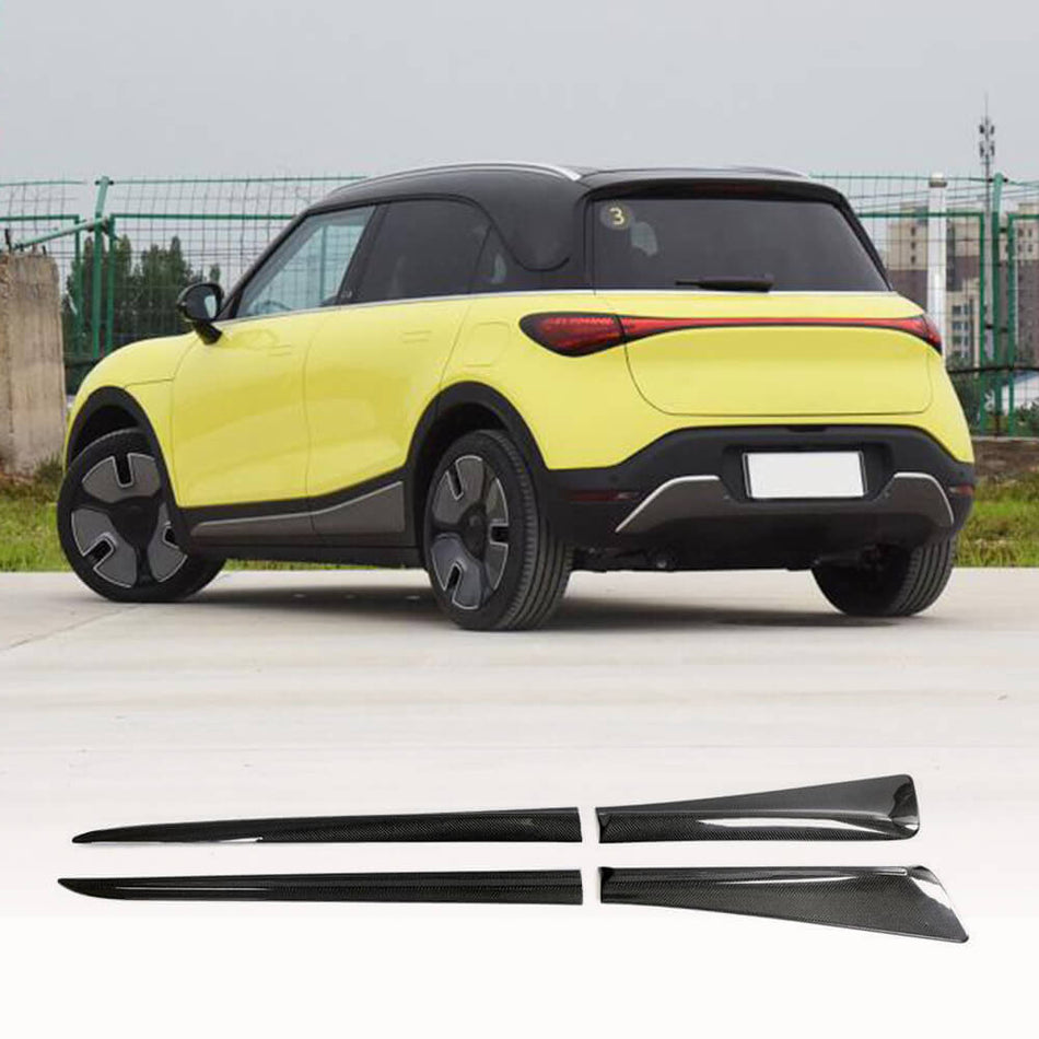 Mercedes Benz Smart 2022+ Side Skirts Carbon Fiber-Ahacarbon