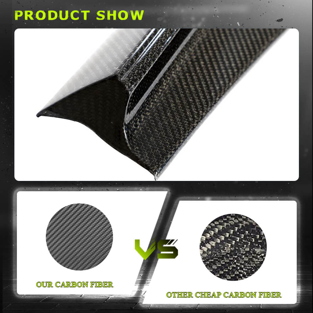 Mercedes Benz Smart 2022+ Side Skirts Carbon Fiber-Ahacarbon