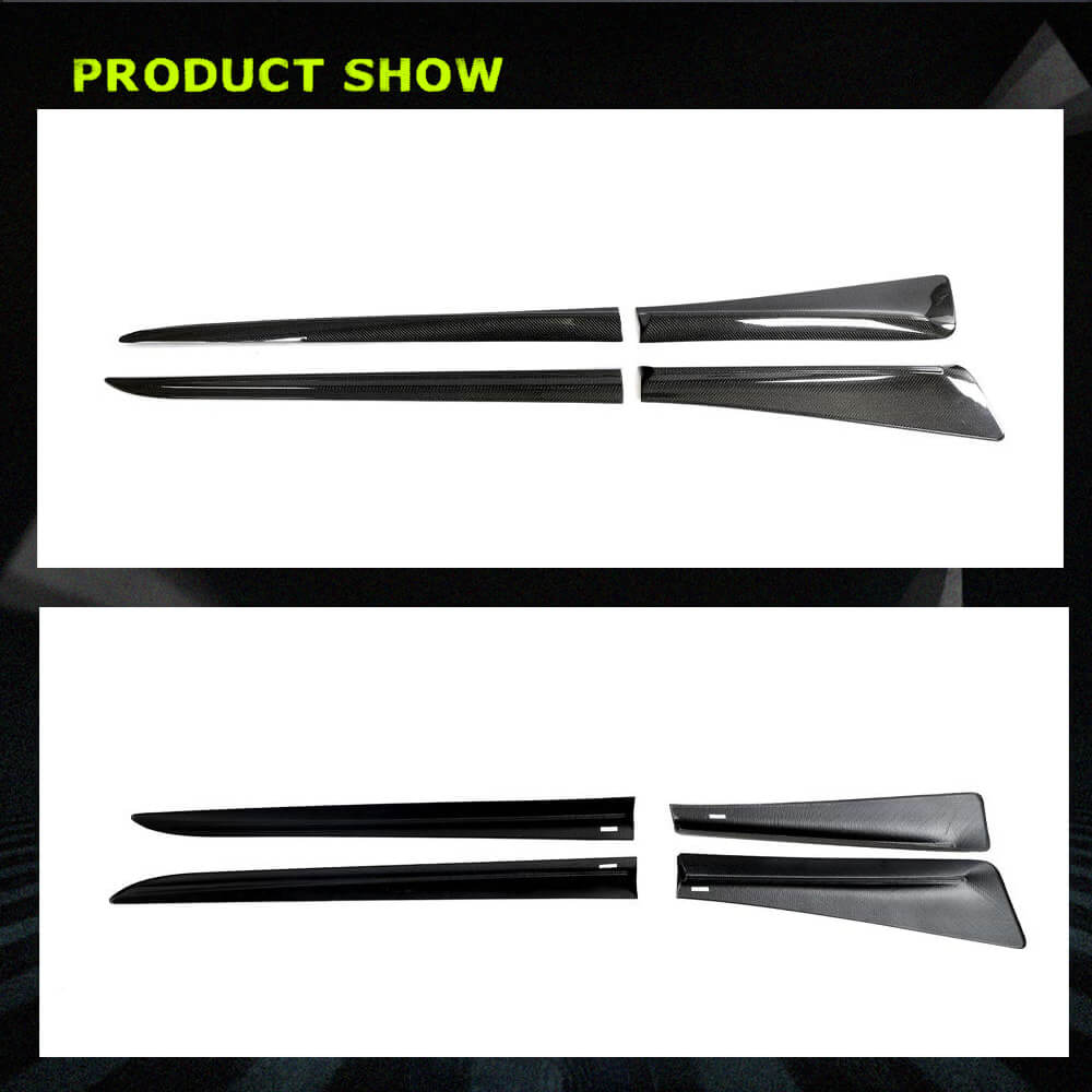 Mercedes Benz Smart 2022+ Side Skirts Carbon Fiber-Ahacarbon
