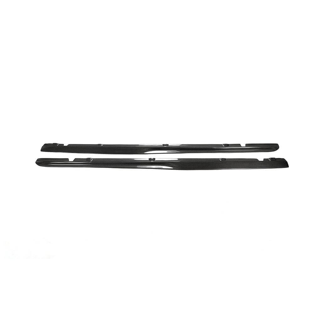 Mercedes Benz W205 C205 C43 C63 2015UP Side Skirts Carbon Fiber-Ahacarbon
