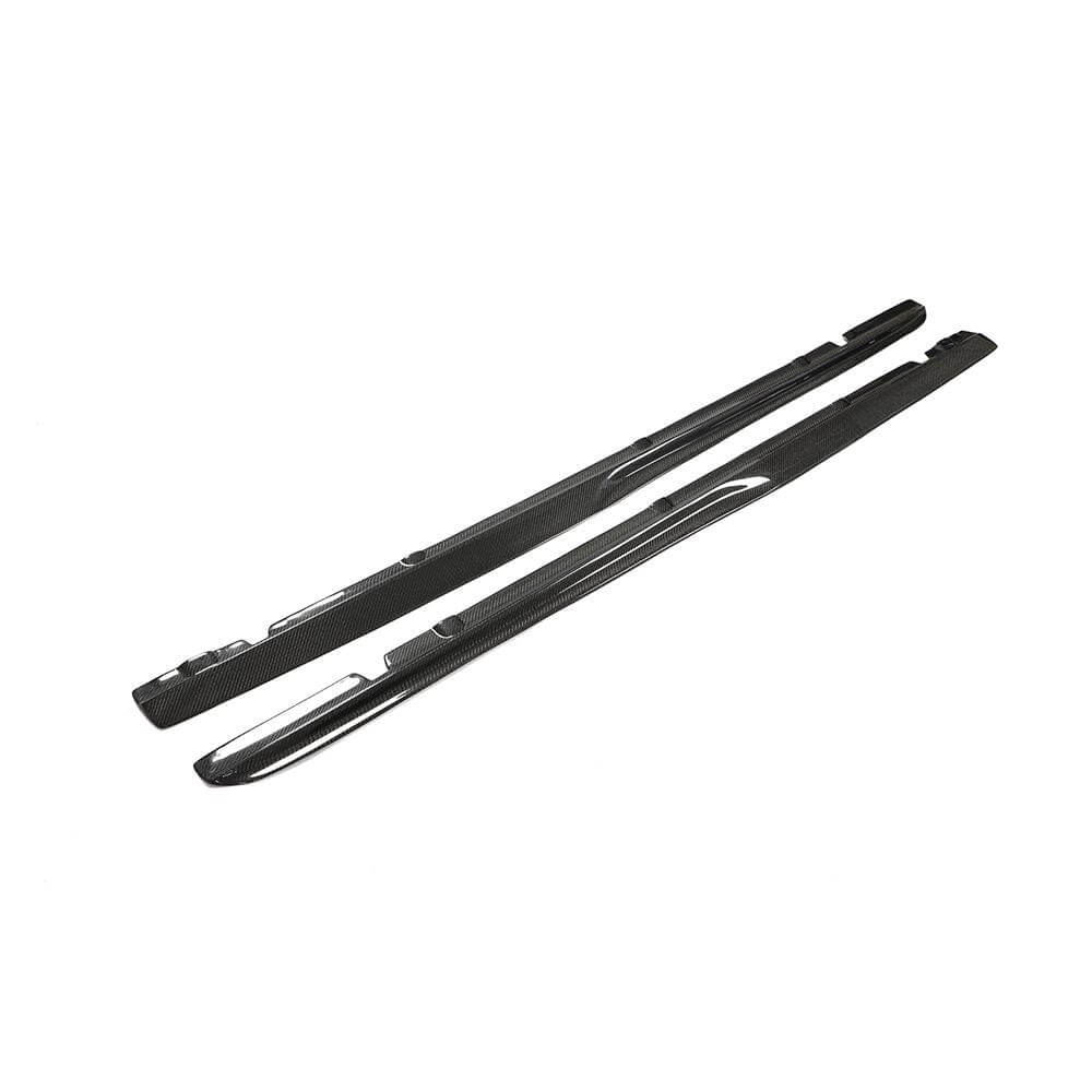 Mercedes Benz W205 C205 C43 C63 2015UP Side Skirts Carbon Fiber-Ahacarbon