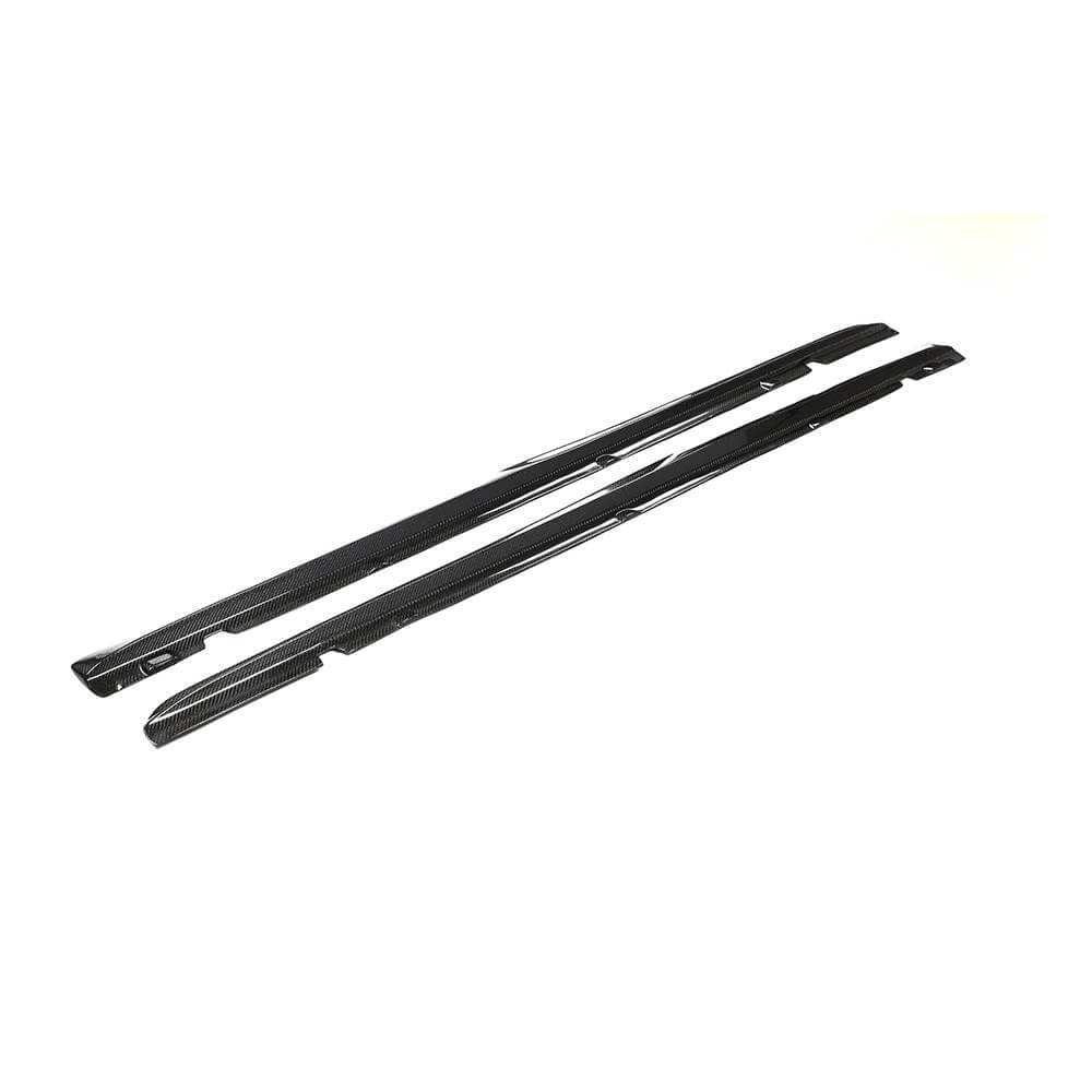 Mercedes Benz W205 C205 C43 C63 2015UP Side Skirts Carbon Fiber-Ahacarbon