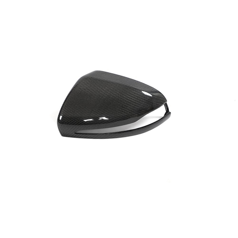 Mercedes Benz W205 W213 W222 Mirror Cover Caps Replacement Style Pair LHD Carbon Fiber-Ahacarbon
