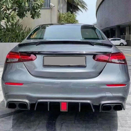 Mercedes Benz W213 E63 (S) AMG 2021-2024 Rear Trunk Spoiler Carbon Fiber-Ahacarbon