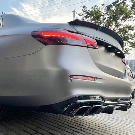 Mercedes Benz W213 E63 (S) AMG 2021-2024 Rear Trunk Spoiler Carbon Fiber-Ahacarbon