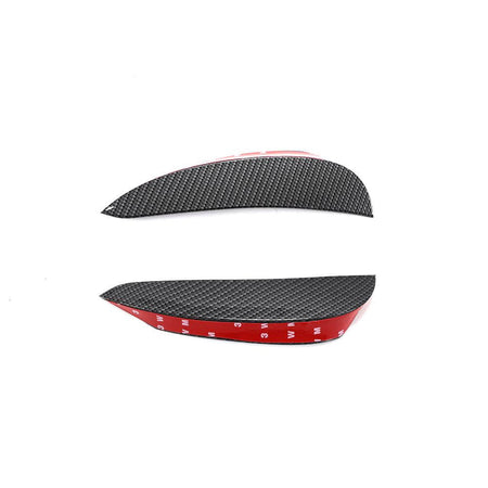 For Mercedes Benz W213 Sport E43 AMG Carbon Look Front Bumper Fins Air Vent Canards Body Kits-Ahacarbon