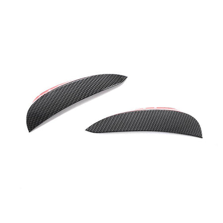 For Mercedes Benz W213 Sport E43 AMG Carbon Look Front Bumper Fins Air Vent Canards Body Kits-Ahacarbon