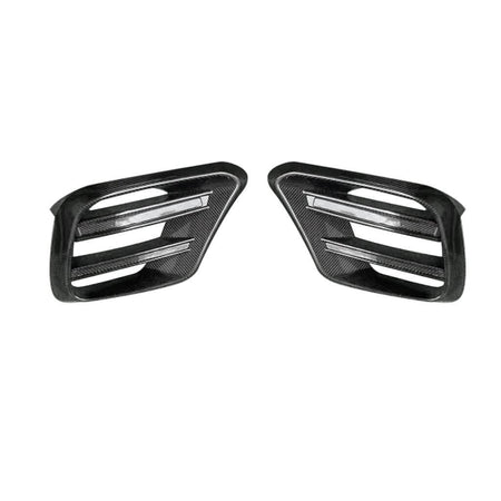 Mercedes Benz W223 S450 S500 S580 2021-2025 Carbon Fiber Carbon Front Bumper Air Vent Cover-Ahacarbon