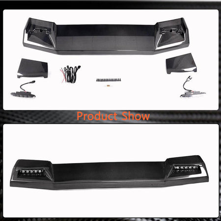 Mercedes Benz W463 2014-2018 Front Roof Spoiler With LED light Carbon Fiber-Ahacarbon