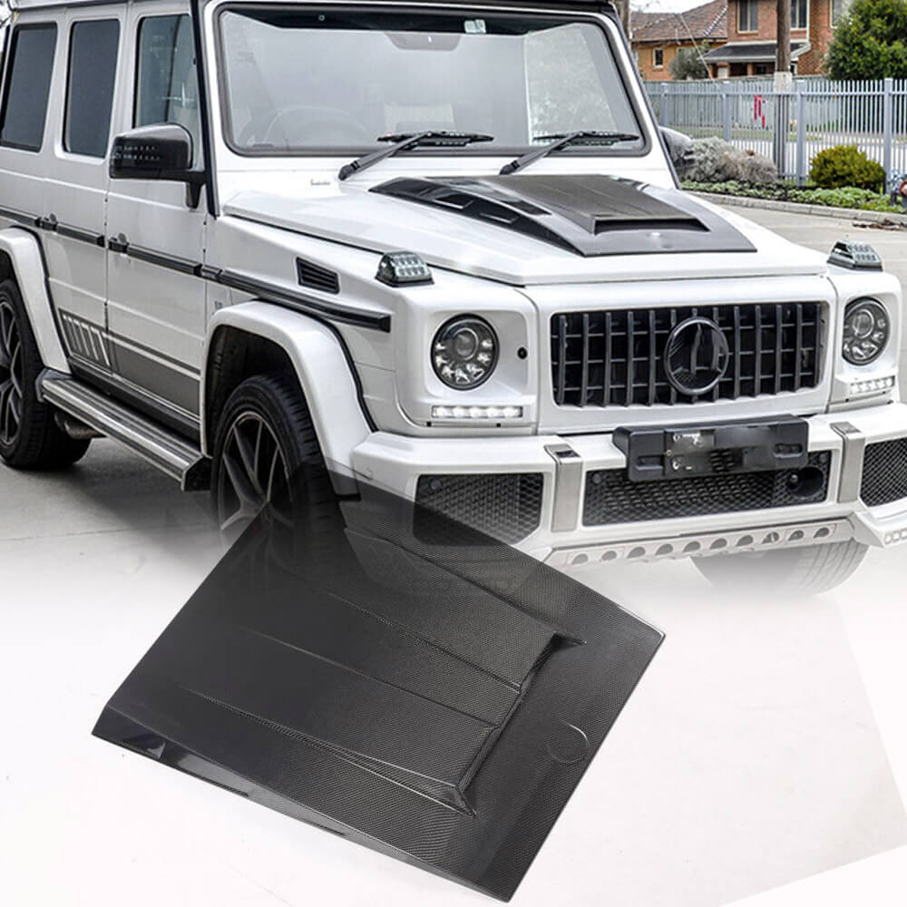 Mercedes Benz W463 Wagon 2004-2018 Engine Bonnet Hood Covers Carbon Fiber-Ahacarbon