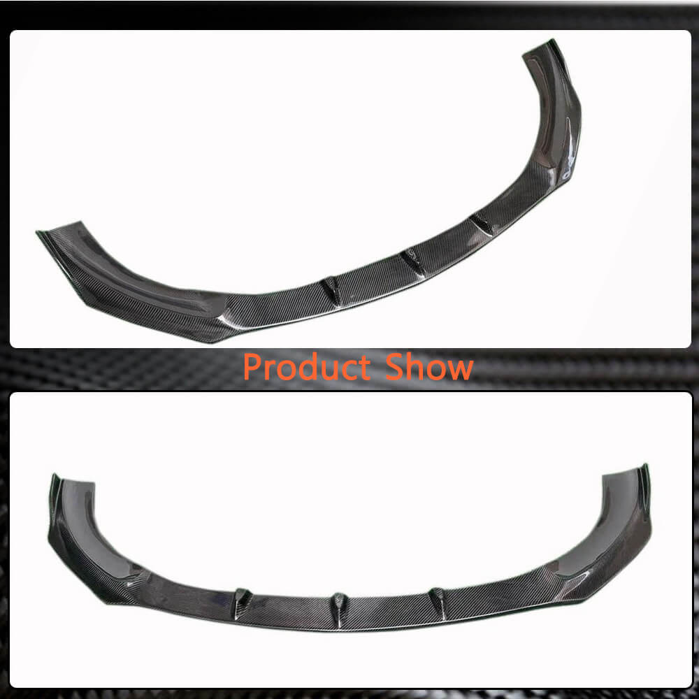 Mercedes Benz (W118) C118 CLA200 CLA250 Sedan 4-Door 20-22 Front Bumper Lip Carbon Fiber-Ahacarbon