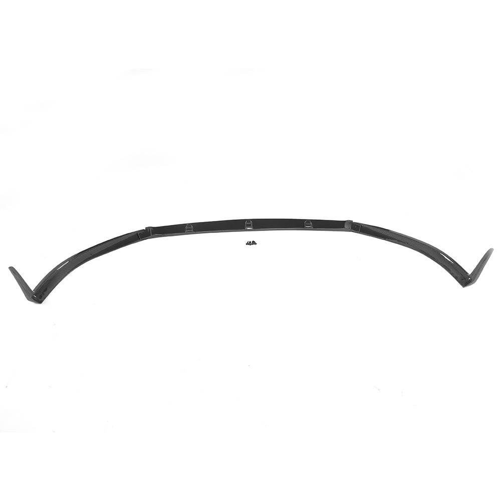 Mercedes Benz (W205) C205 A205 C63 AMG Pre-facelift 2015-2019 Front Bumper Lip Carbon Fiber-Ahacarbon