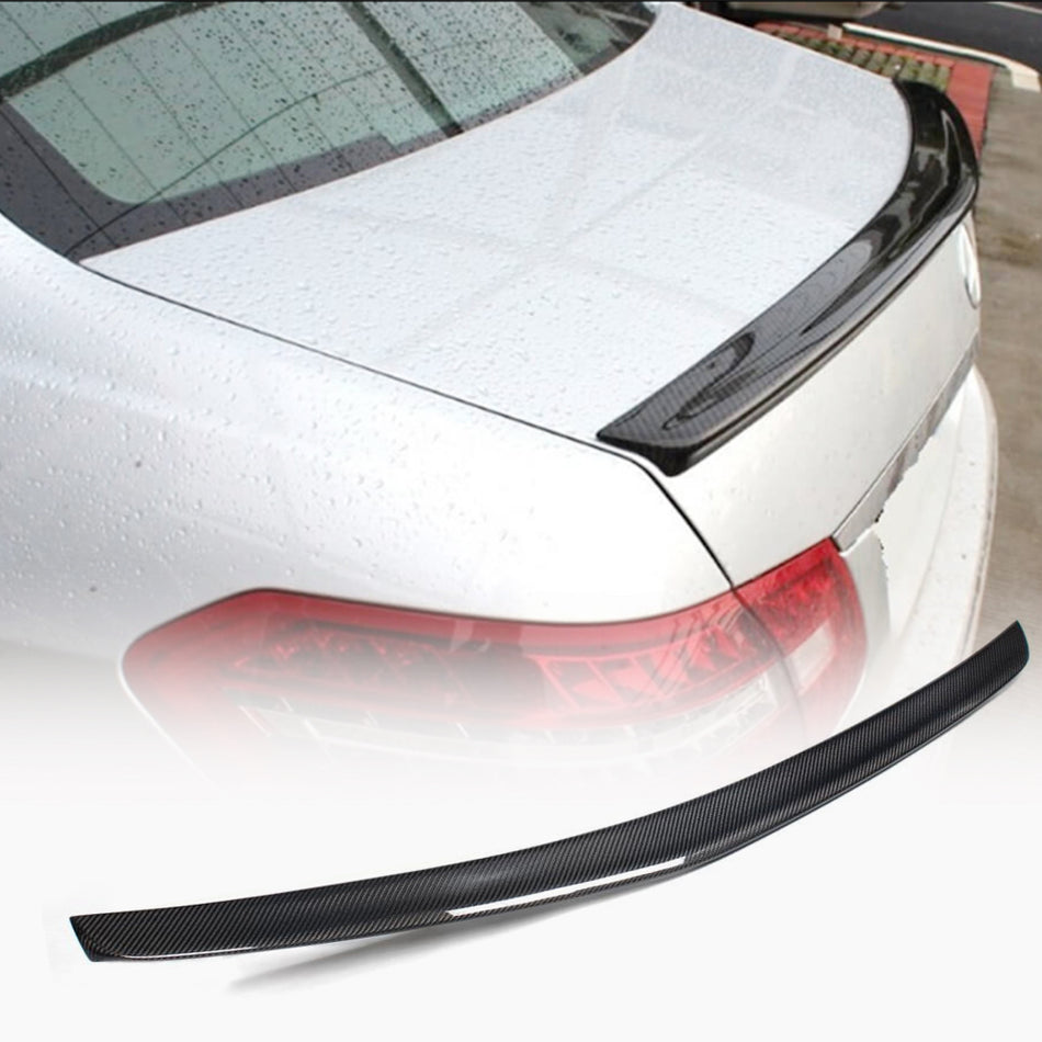 Mercedes Benz E Class W212 2010-2016 Rear Trunk Spoiler Carbon Fiber/FRP-Ahacarbon
