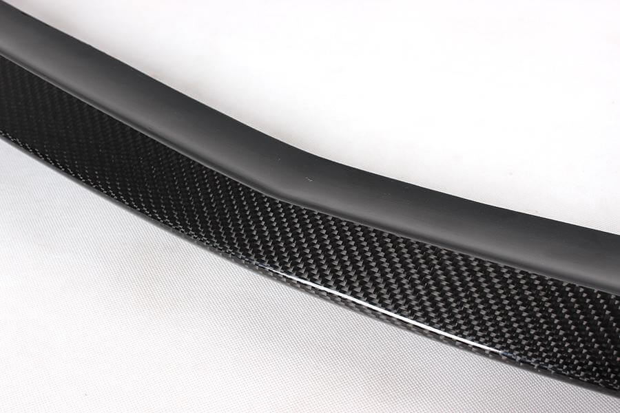 Mercedes Benz W204 C300 Sport Pre-facelift 2008-2011 Front Bumper Lip Carbon Fiber-Ahacarbon
